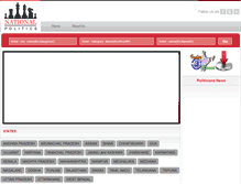 Tablet Screenshot of politiciansinindia.com
